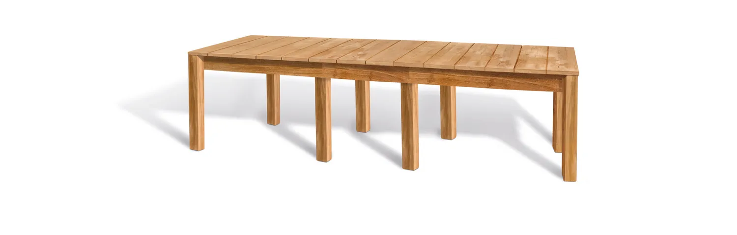 Skargaarden Oxnö extendable table XL udtræksbord teak
