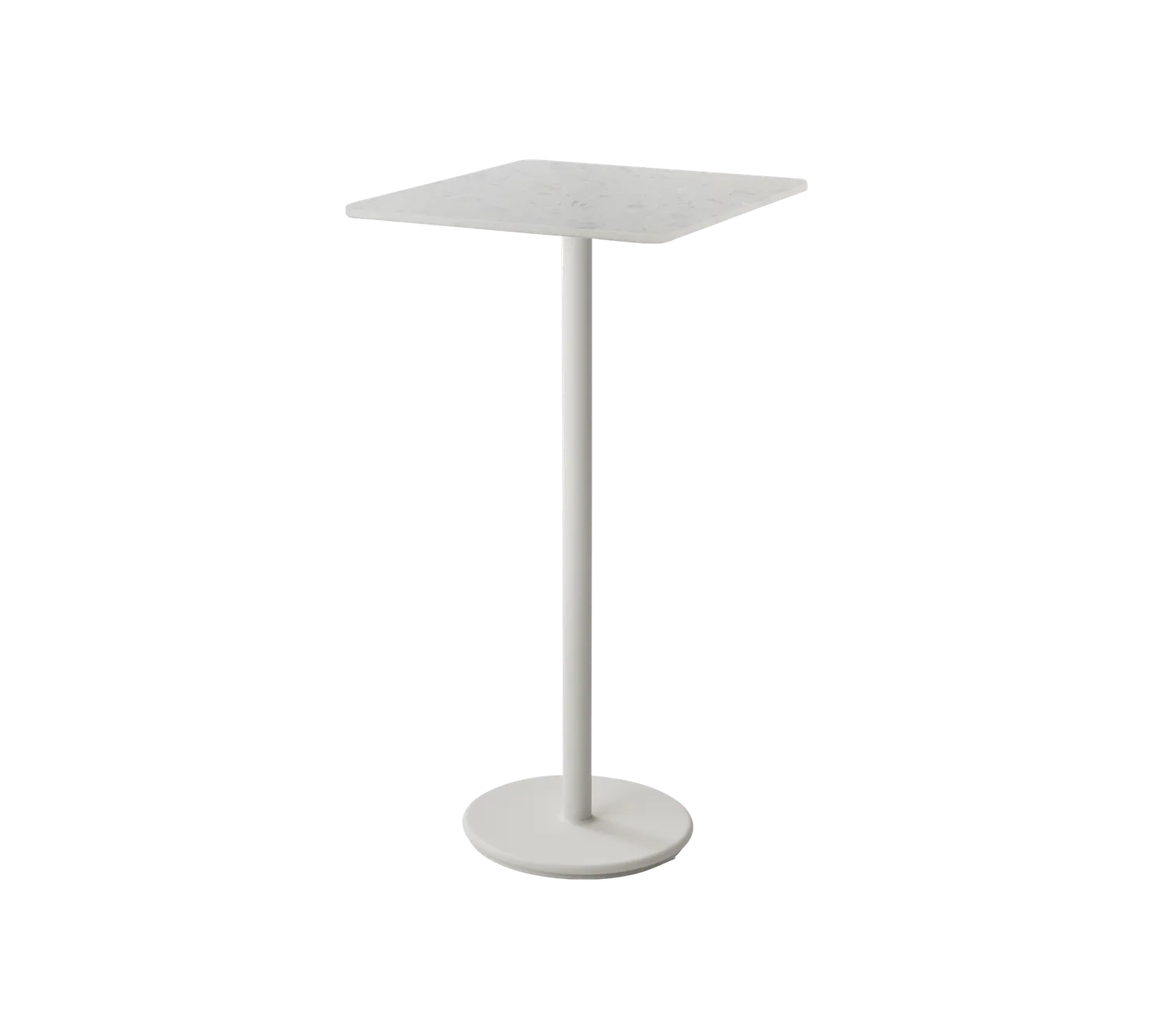 Cane-Line Go barbord 75x75 cm lava grey aluminium