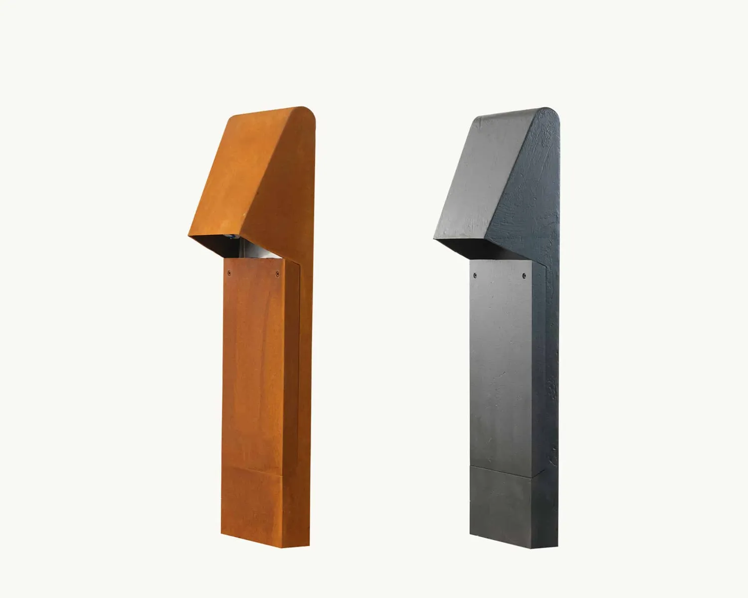 GH Form Moai pullertlampe støbejern LED E2