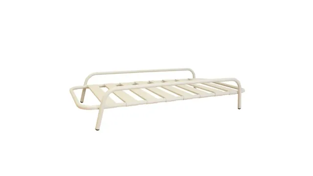 Ogo Sit Pool base i aluminium perlehvid