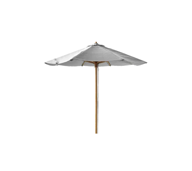 Cane-Line Classic parasol 2,4 m teak snoretræk