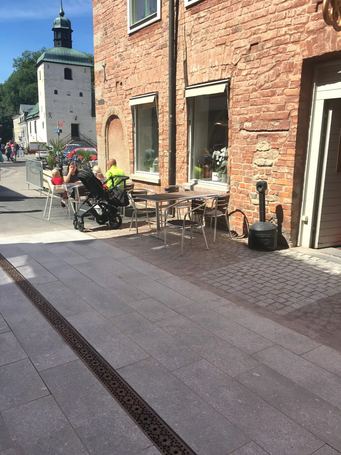 GH Form Vadstena linjeafvandingsrist 140mm støbejern