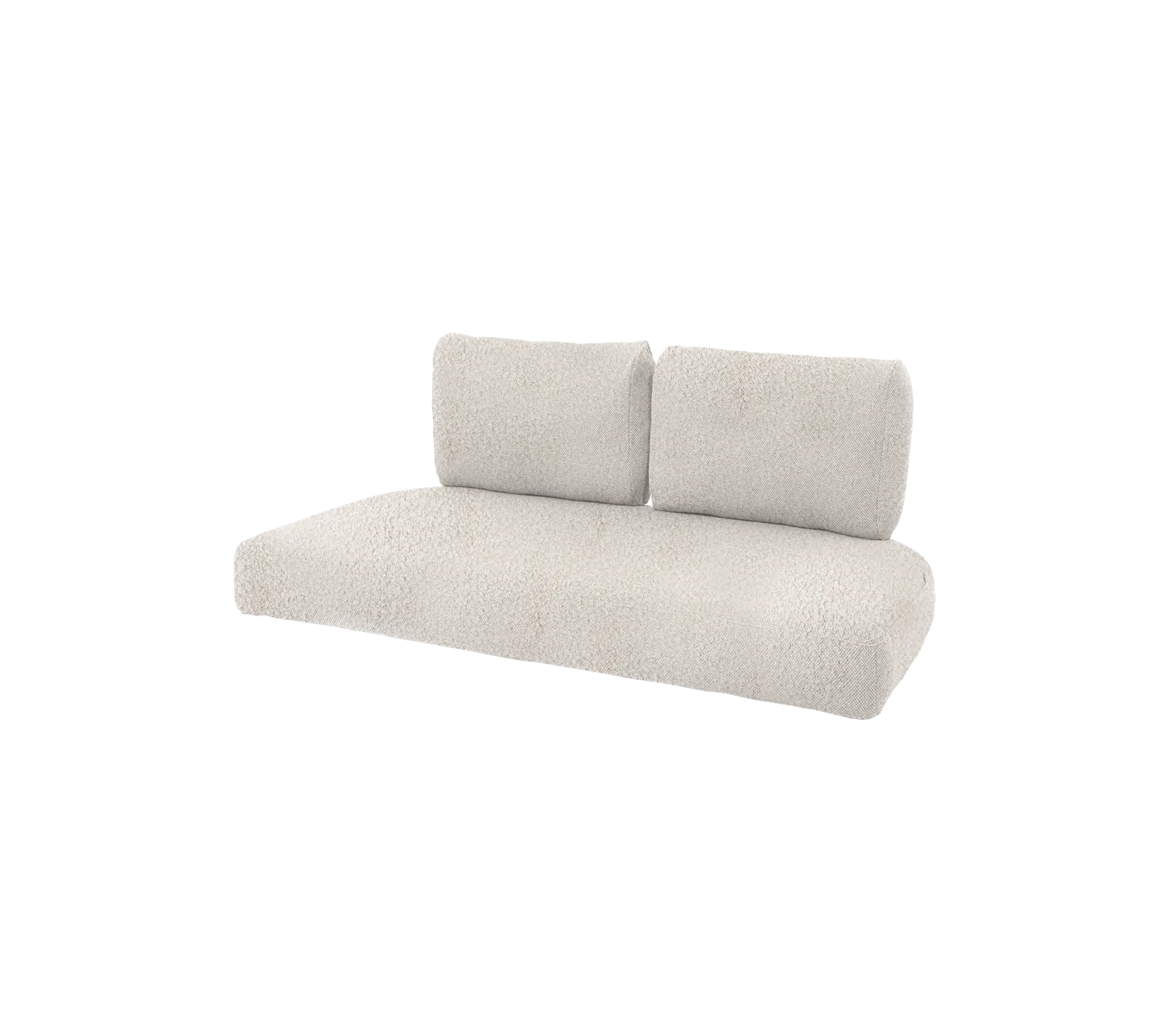 Cane-Line Nest hyndesæt lysegrå 2-pers sofa