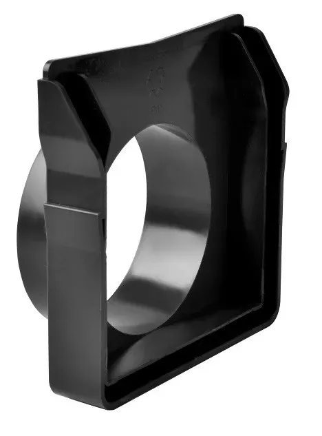 DUTRA STAR-Drain endestykke 100x100 Ø75 afløb