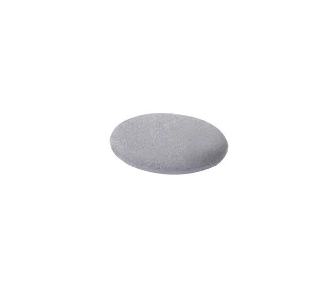 Cane-Line Nest rund stol hyndesæt Light grey Essence