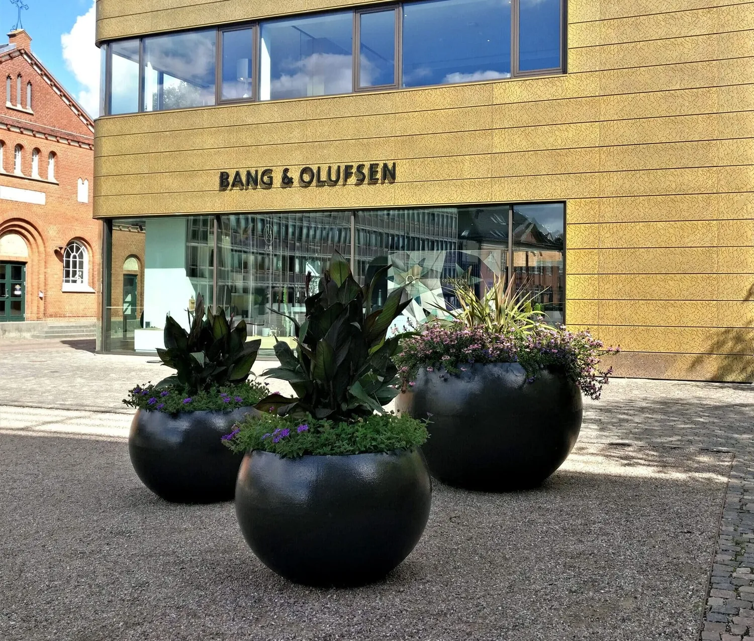 GH Form Kungsan Blomsterkumme plantekasse støbejern