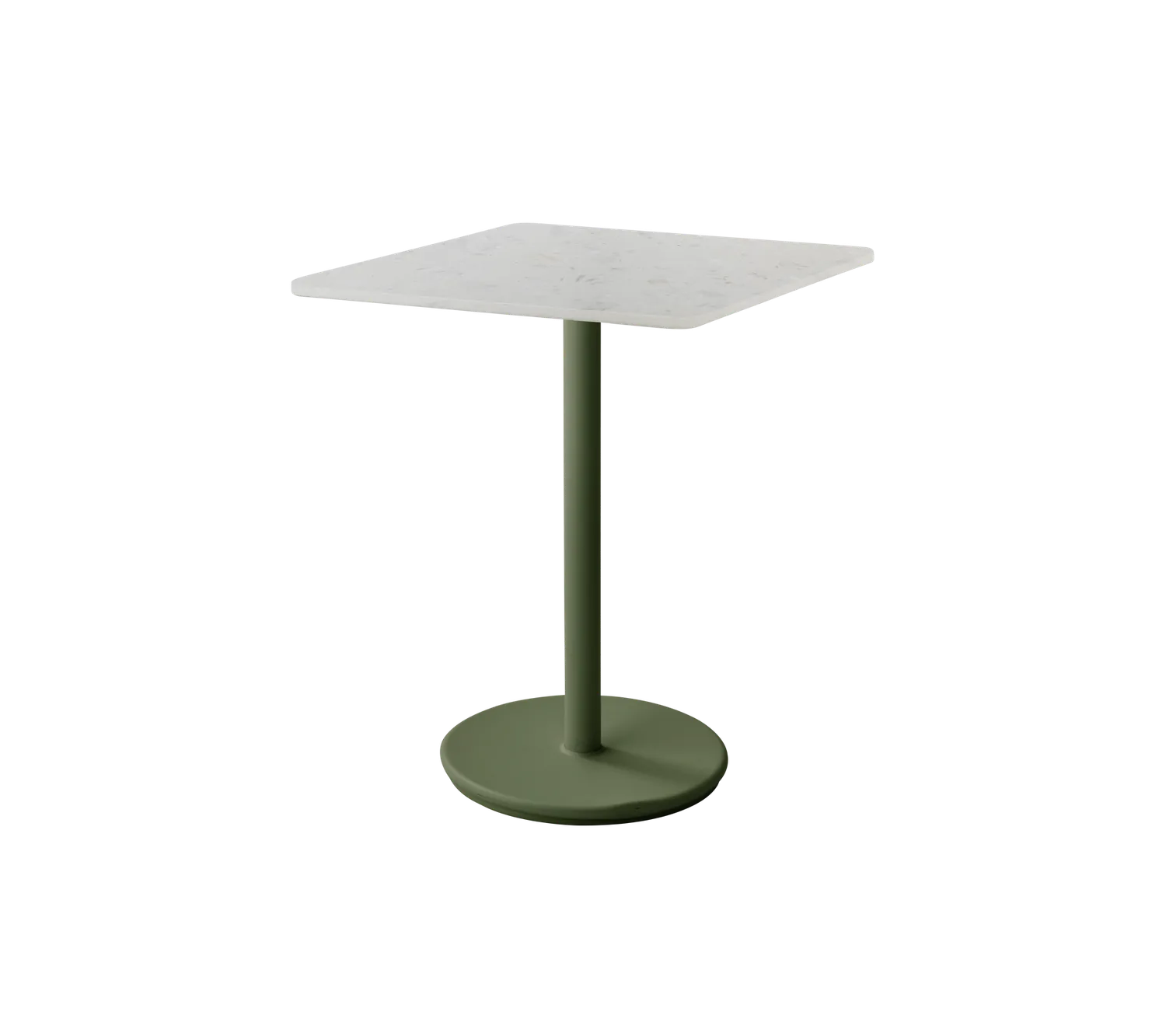 Cane-Line Go cafébord 75x75 cm lava grey aluminium