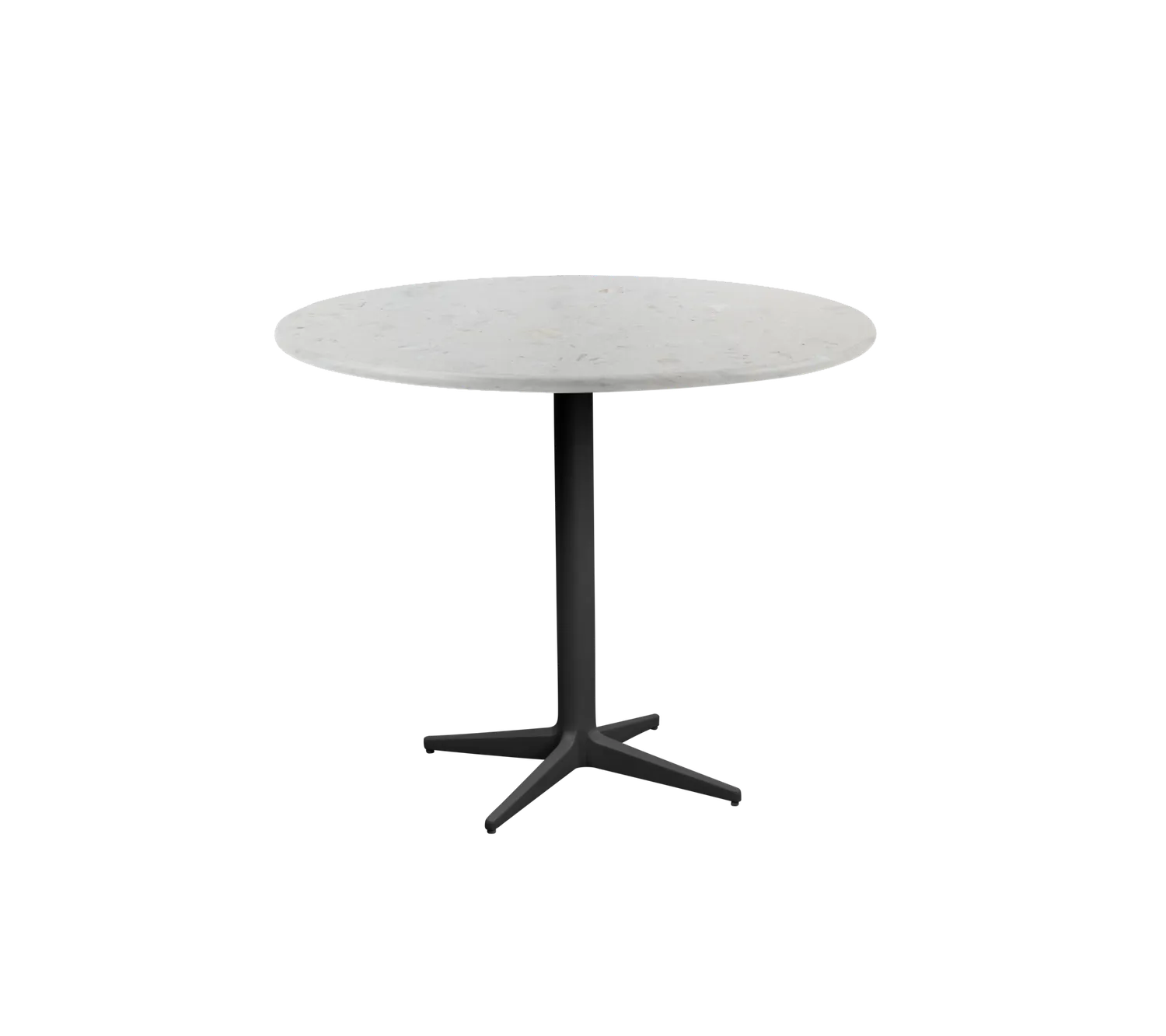 Cane-Line Drop cafébord Ø80 teak sand aluminium