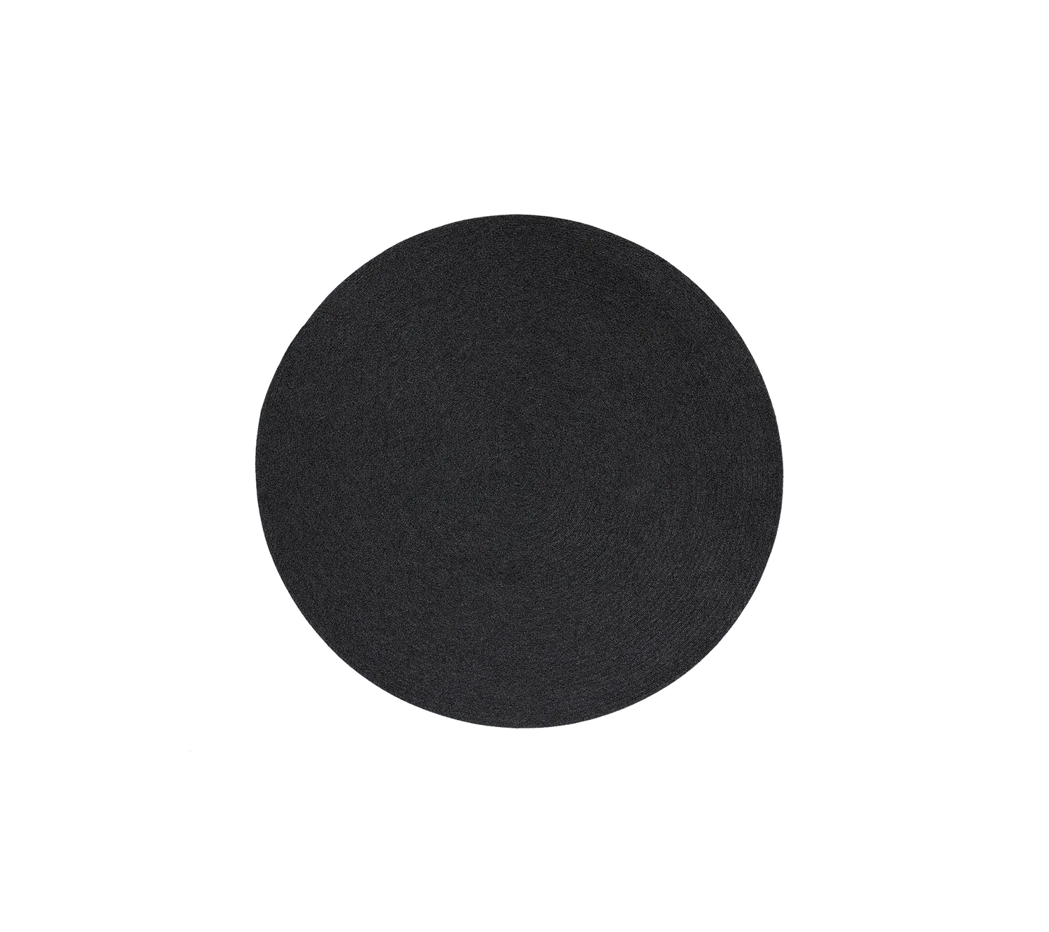 Cane-Line Circle tæppe dia. 140 cm mørkegrå