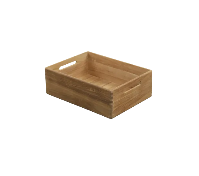 Cane-Line Club opbevaringskasse medium teak