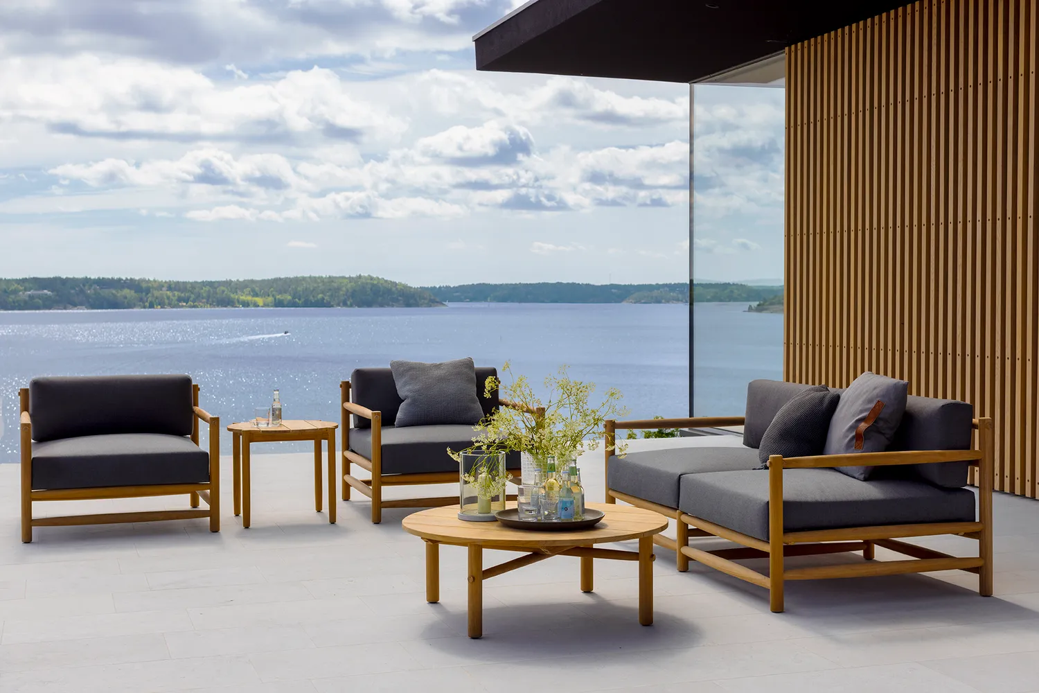 Skargaarden Saltholm sofa i teak