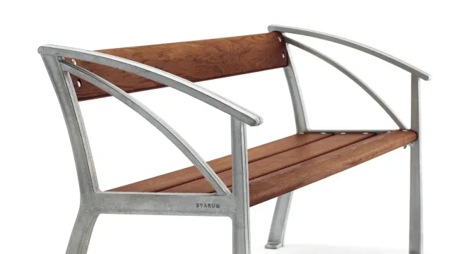 Byarums bruk Vasa træværk til bænk i teak