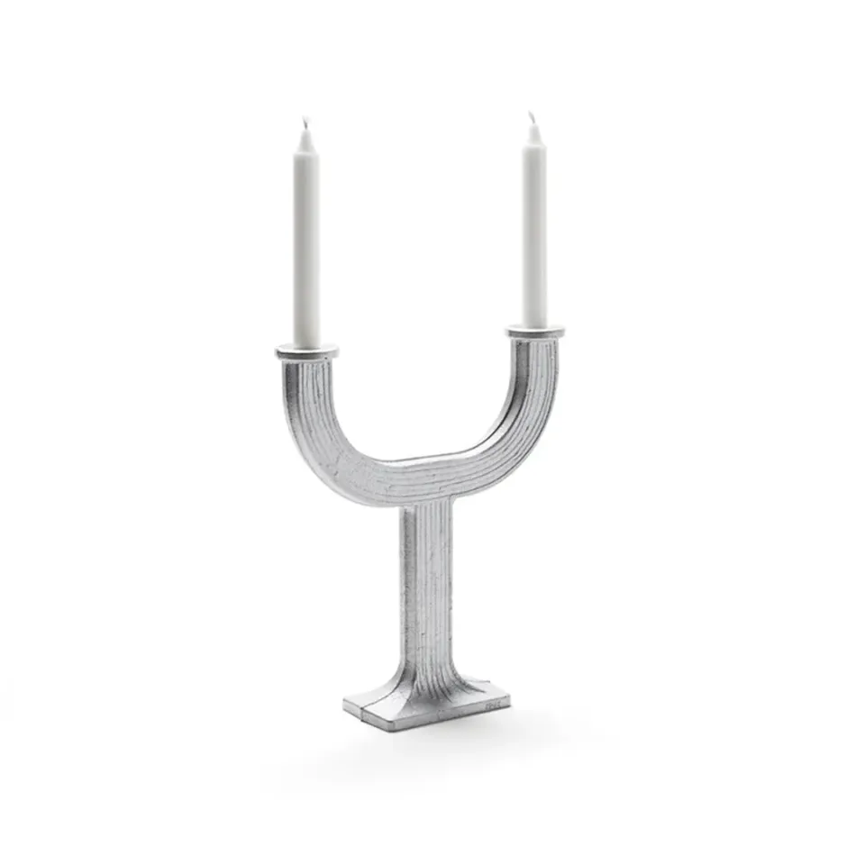 Byarums Bruk Salut kandelaber aluminium