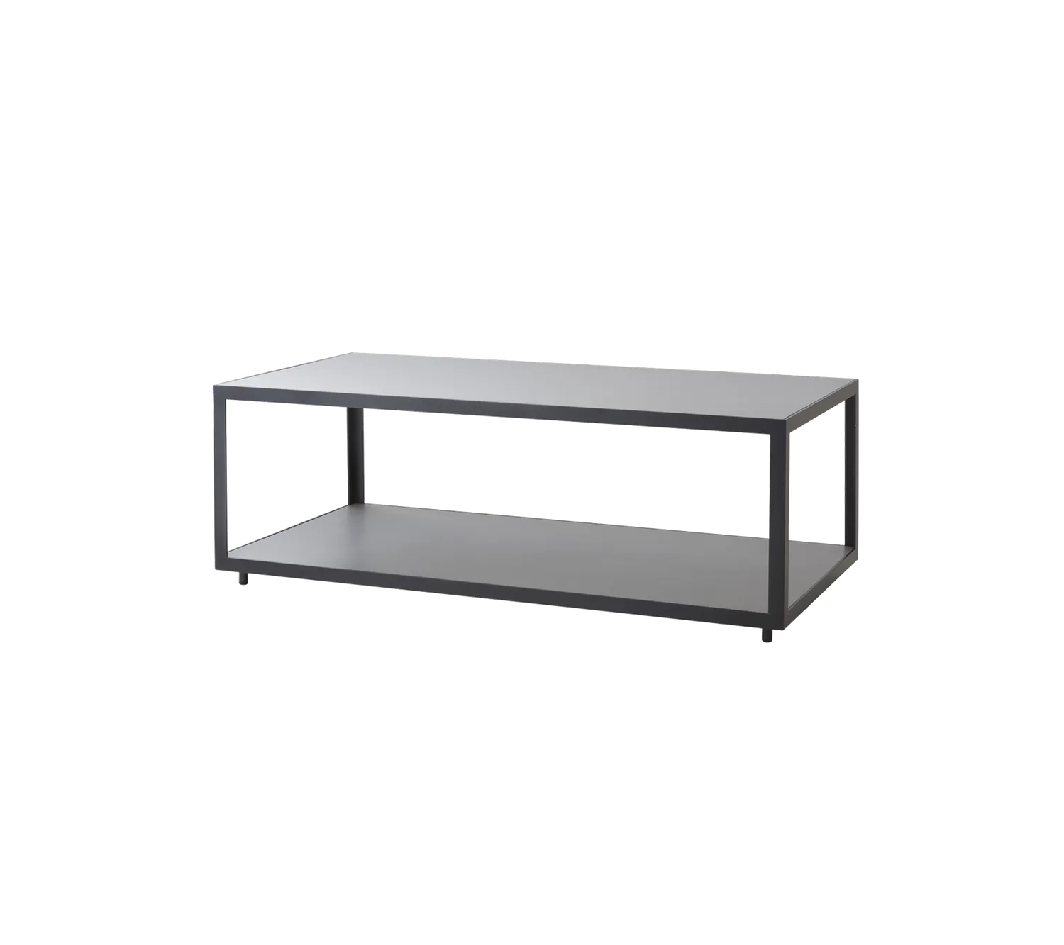 Cane-Line Level sofabord Lava grey Teak rektangulær
