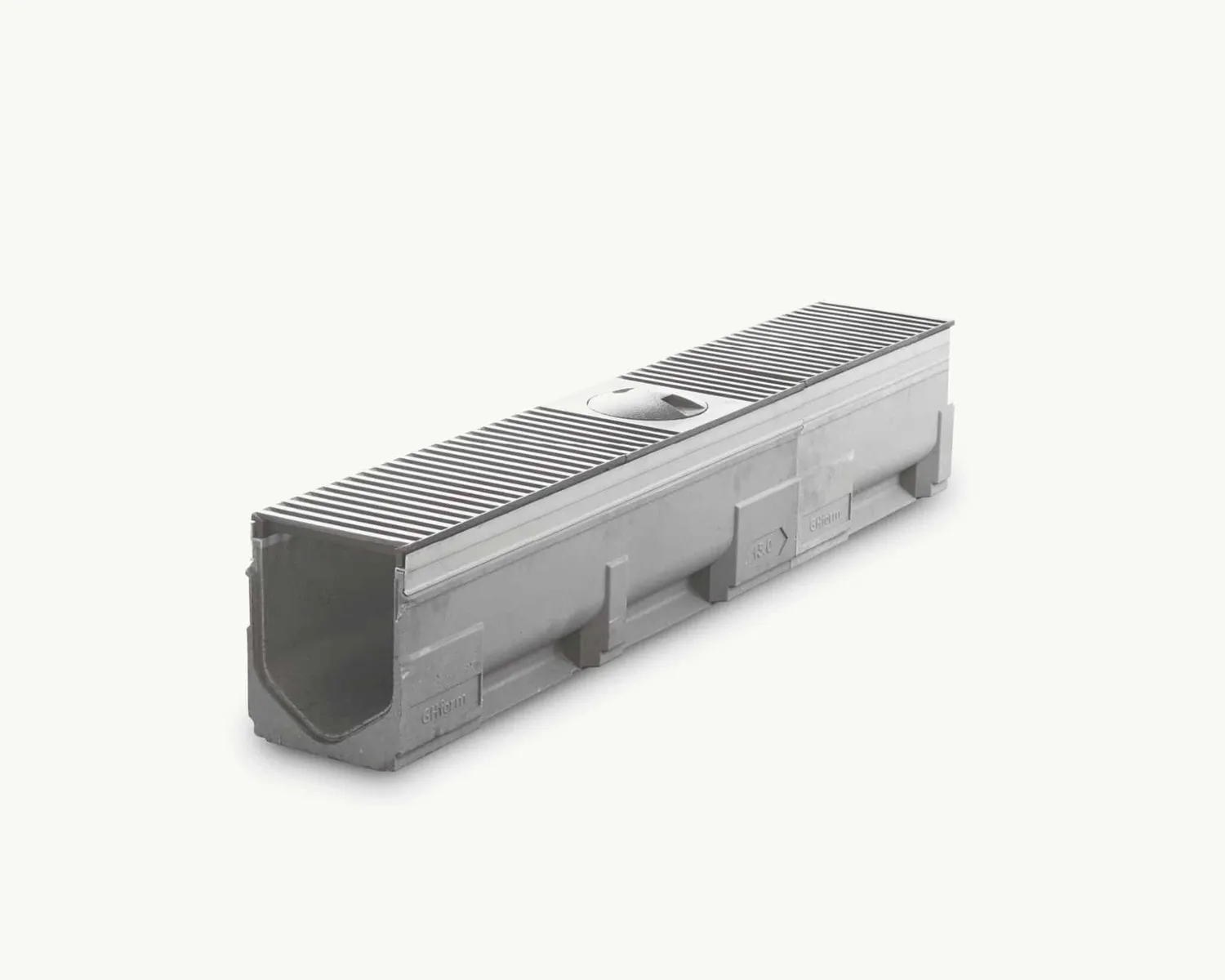 GH Form Dock-Line linjeafvandingsrist med strejflys LED