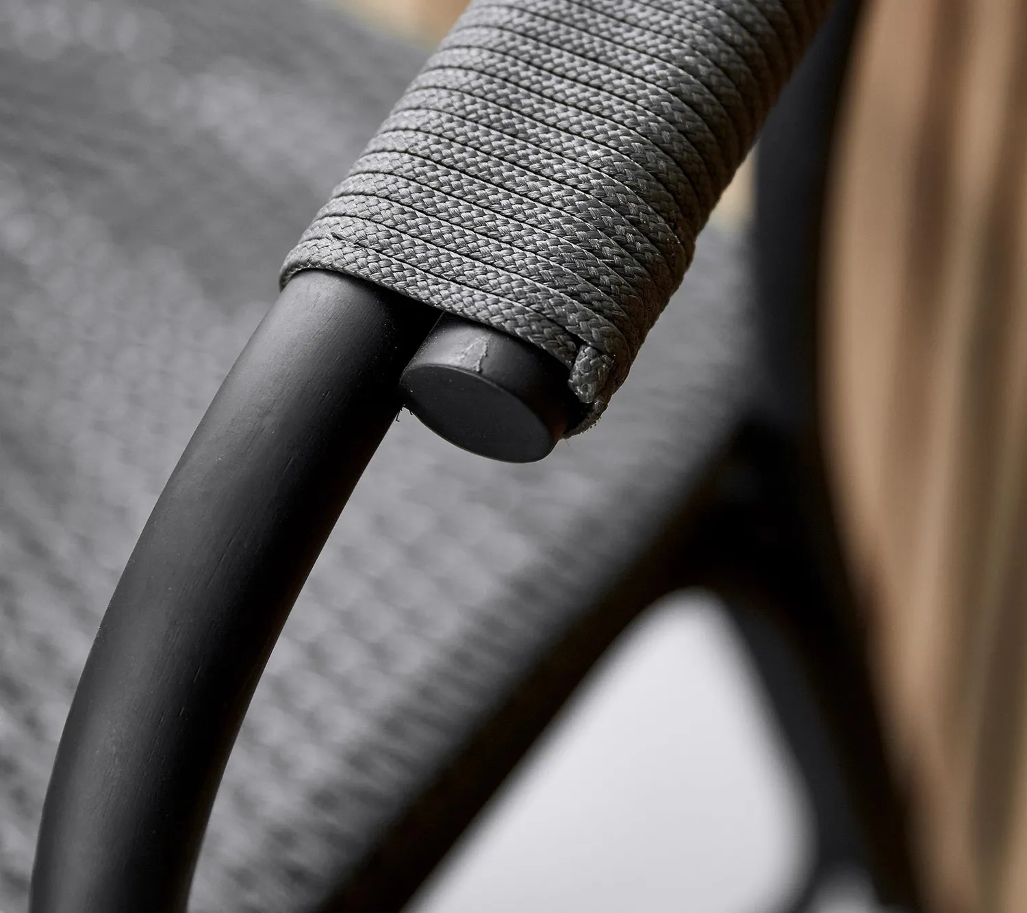 Cane-Line Noble stol black rattan