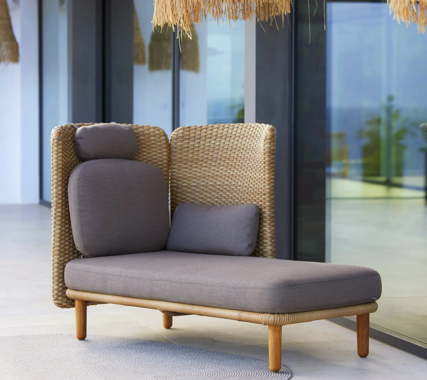 Cane-Line Arch nakkepude taupe AirTouch QuickDry
