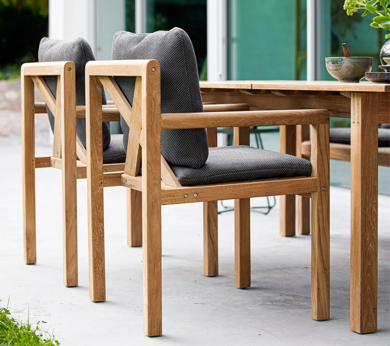 Cane-Line Grace Chair havestol teak uden hynde
