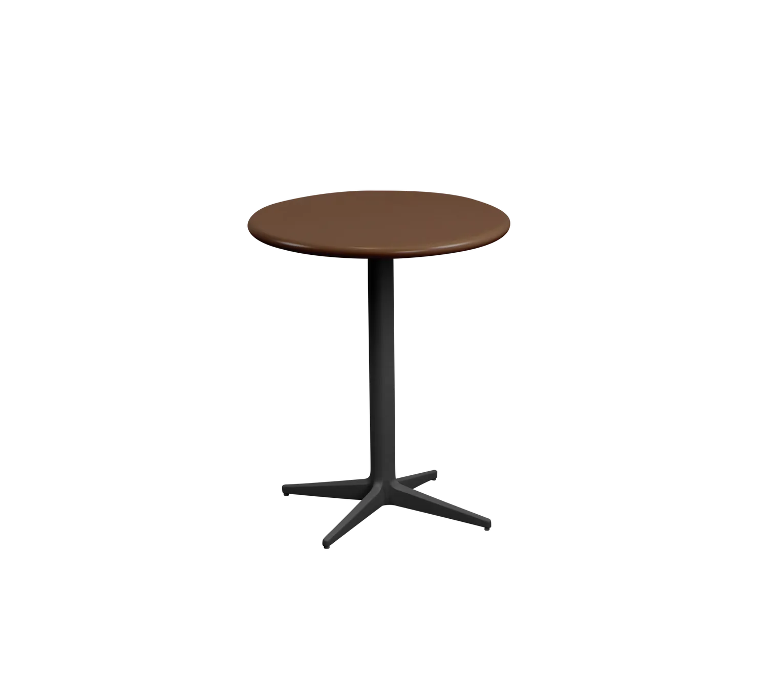 Cane-Line Drop cafébord Ø45 lava grey aluminium