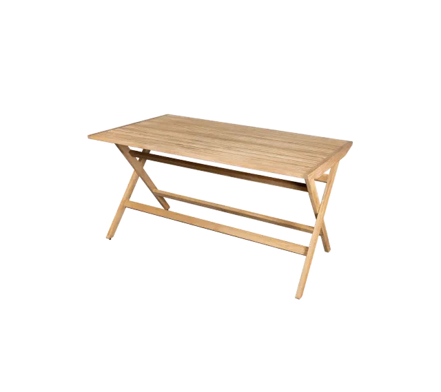 Cane-Line Flip stort klapbord i teak foldbart
