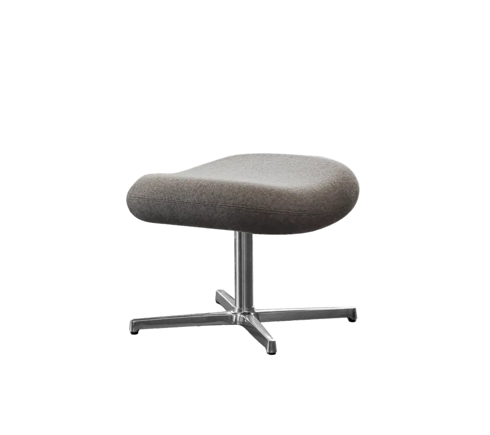 Cane-Line Pace fodskammel light grey stof