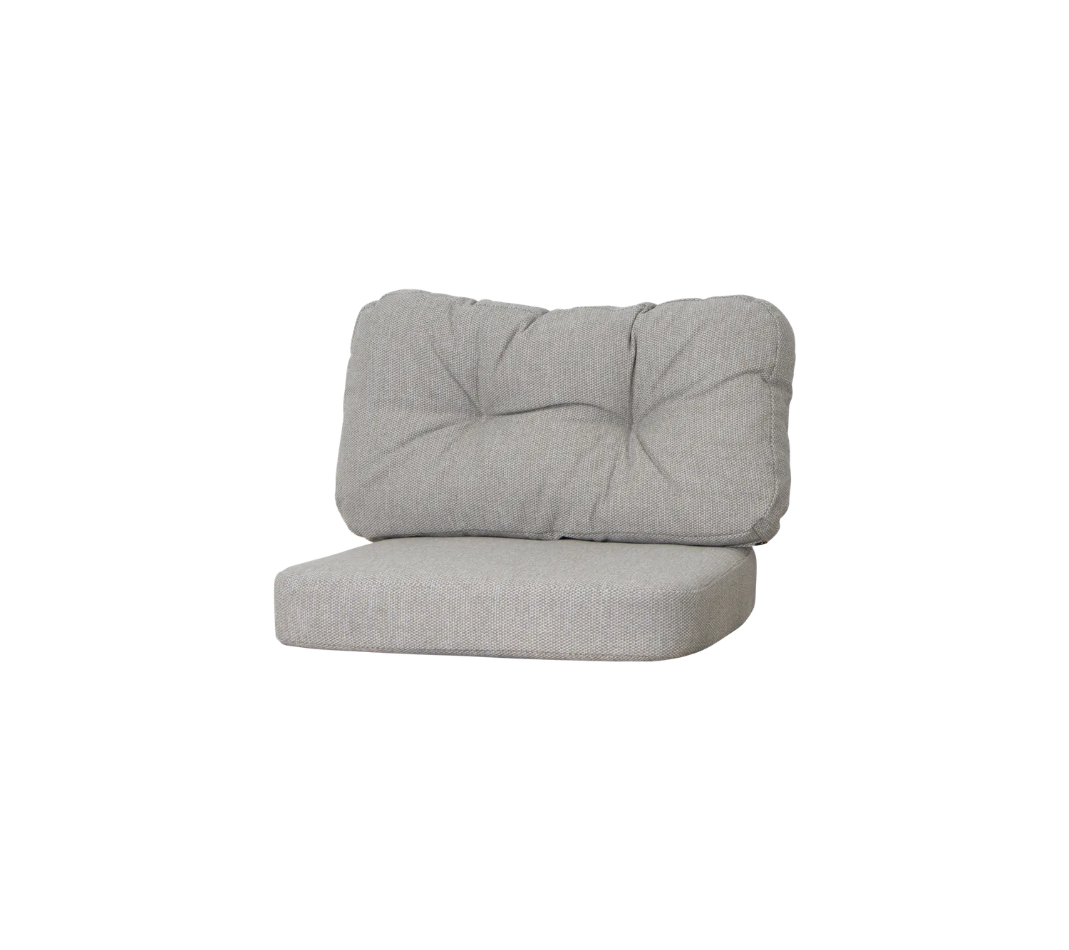 Cane-Line Ocean large loungestol hyndesæt white grey QuickDry