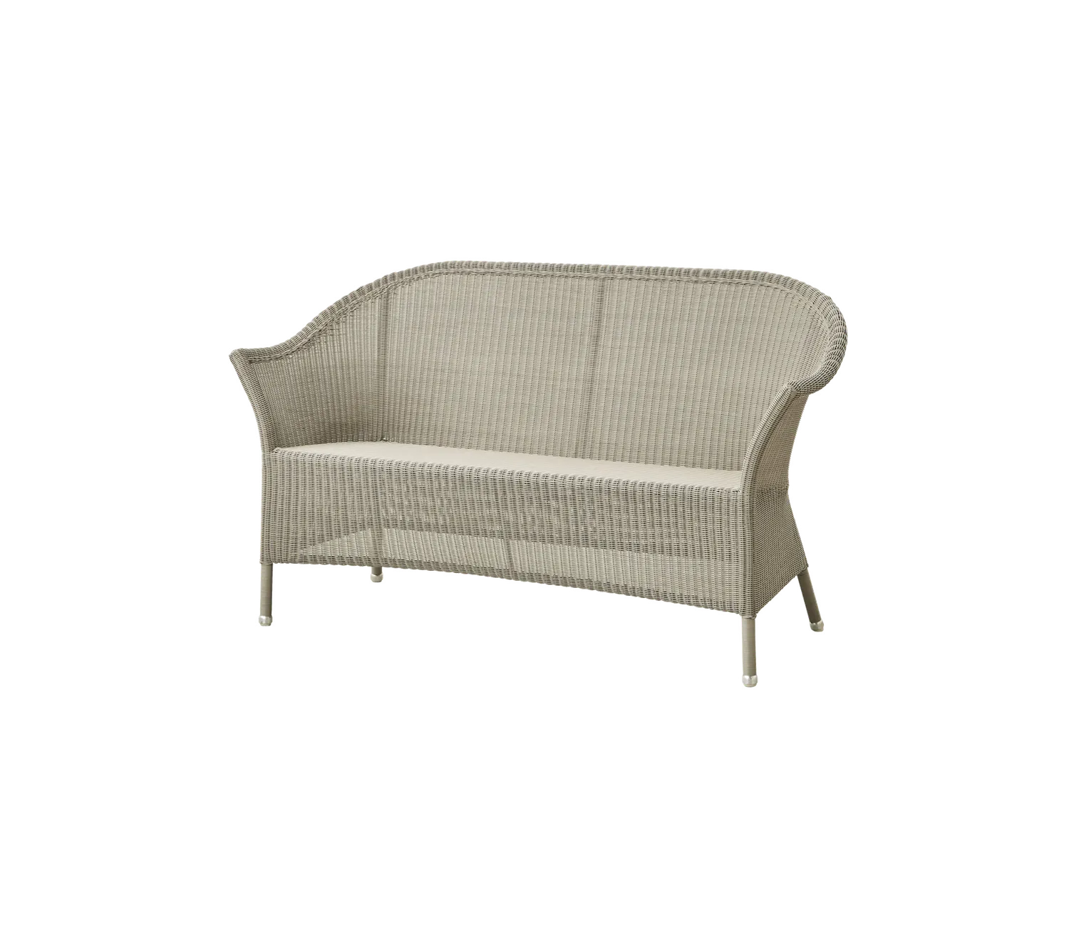 Cane-Line Lansing 2-pers sofa taupe weave hynde