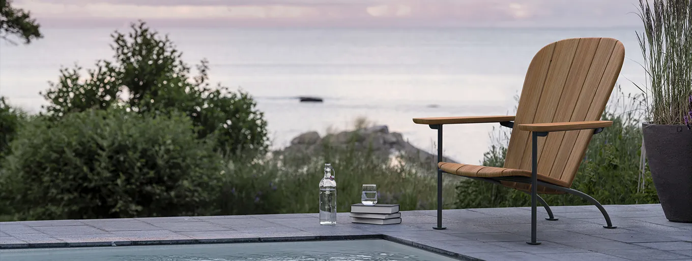 Skargaarden Böste lounge chair loungestol teak