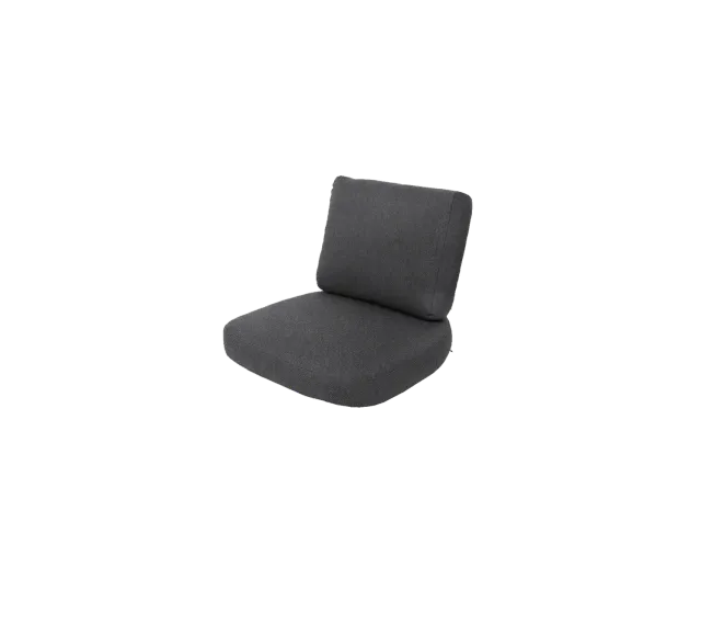 Cane-Line Sense hyndesæt loungestol light grey ambience
