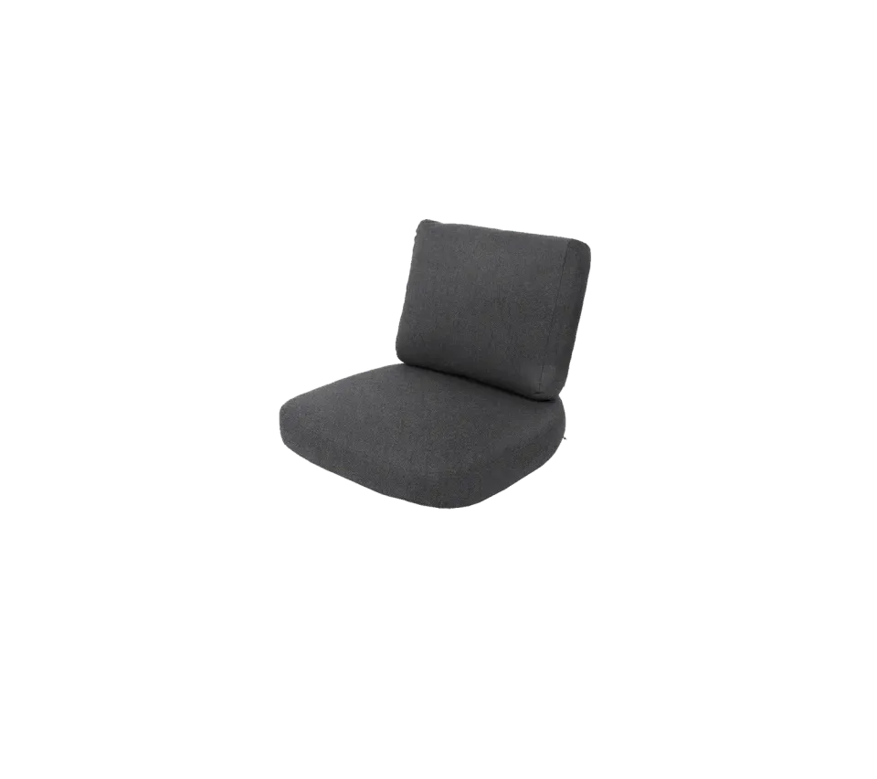 Cane-Line Sense hyndesæt loungestol light grey ambience