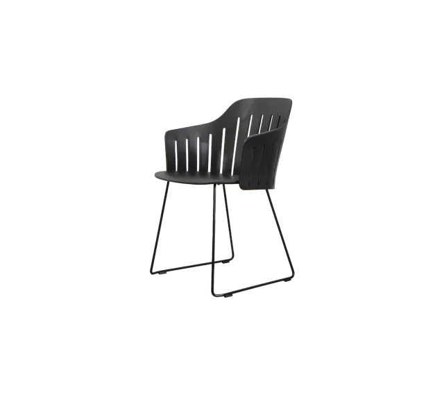 Cane-Line Choice stol meder black genbrug