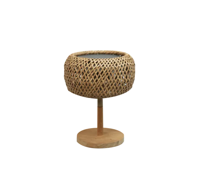 Cane-Line Illusion Glow bordlampe lille natural solcelle