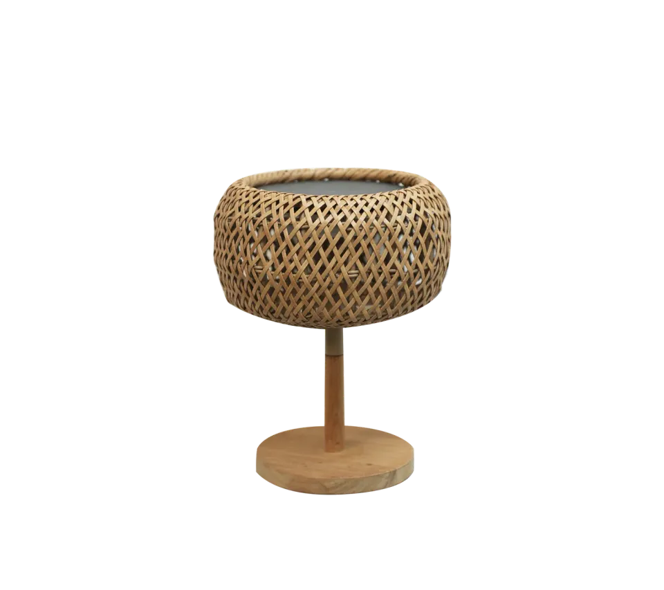 Cane-Line Illusion Glow bordlampe lille natural solcelle
