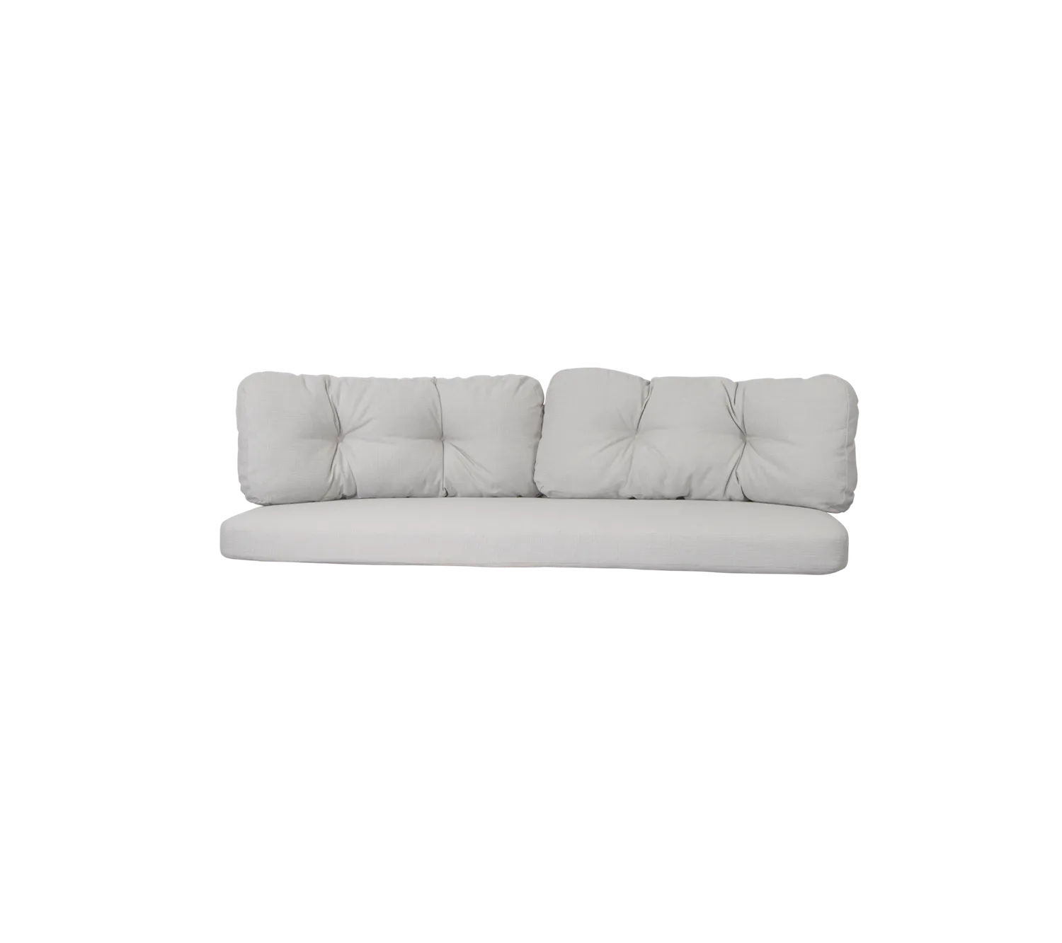Cane-line Ocean stor 3-personers sofa hyndesæt White Grey QuickDry