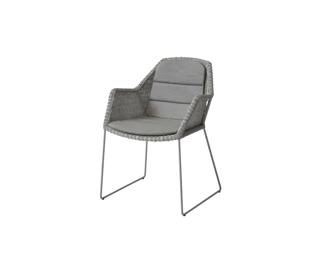 Cane-Line Breeze stol black flet udendørs spisestol