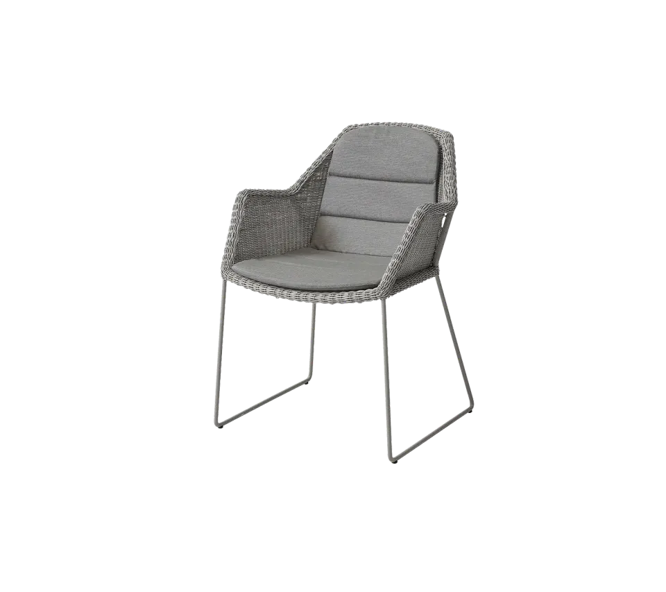 Cane-Line Breeze stol black flet udendørs spisestol