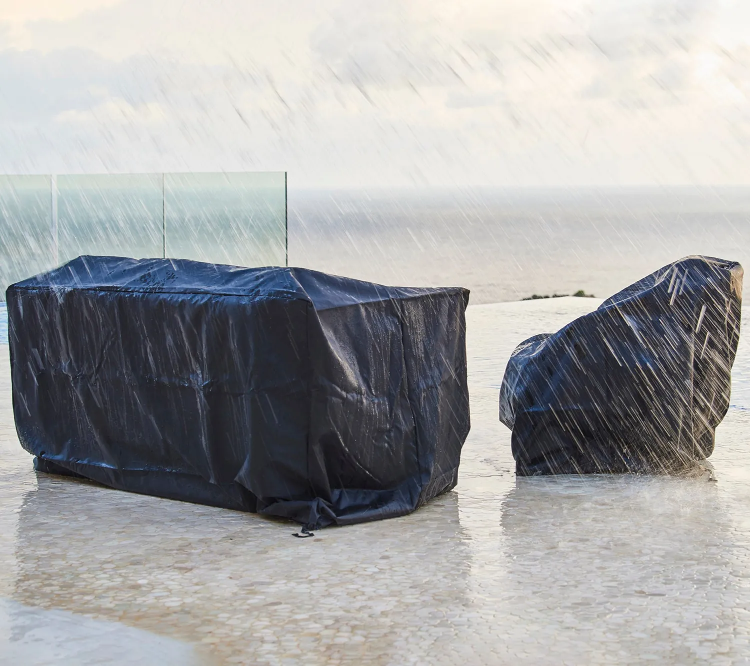 Cane-Line Cover 12 møbelcover 172x88x93 sort