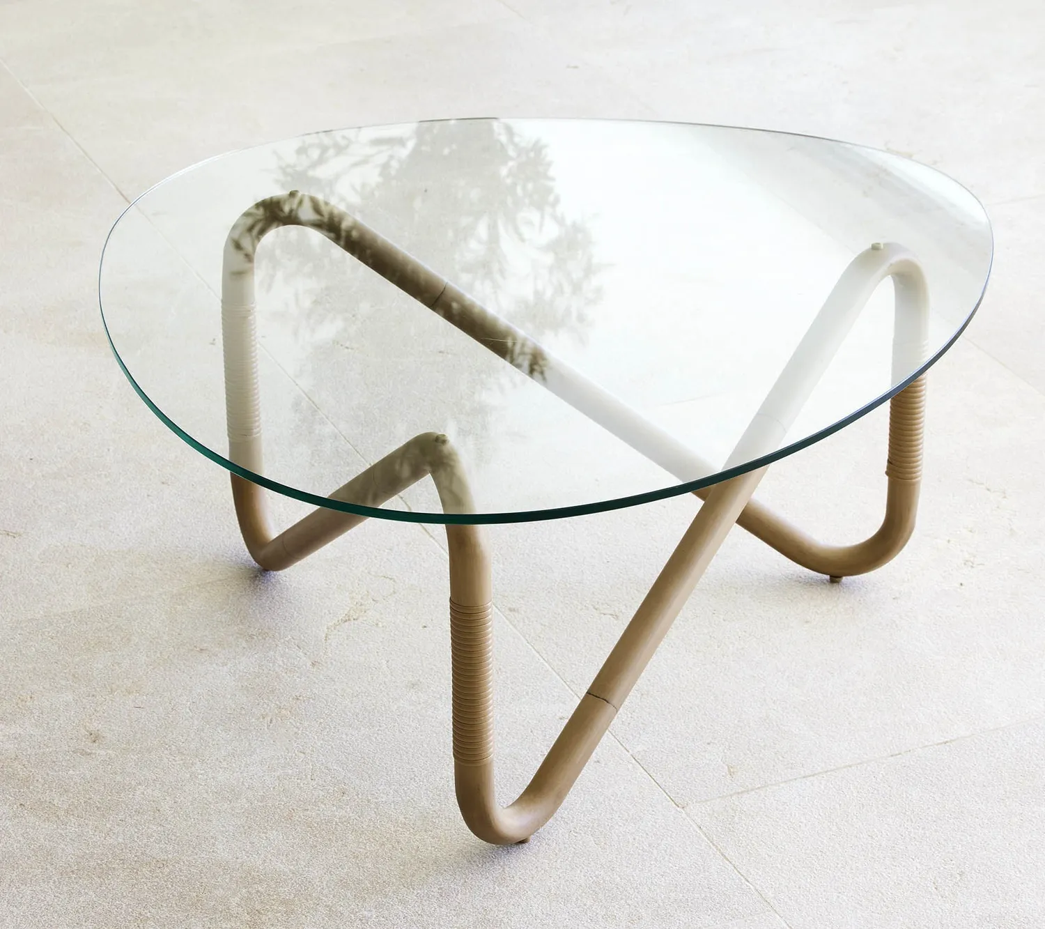 Cane-Line Wave sofabord glas natural uderum
