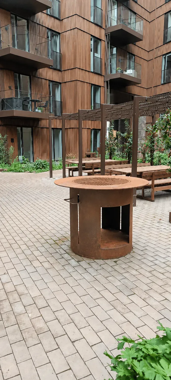 GH Form Mobilia grill støbejern fællesgrill