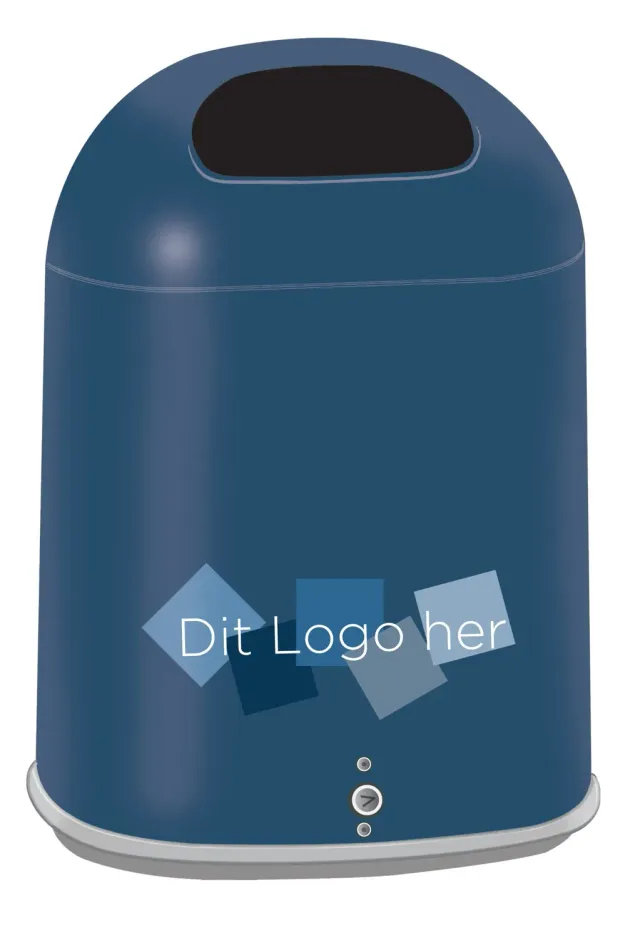 DUTRA Logo til skraldespand selvklæbende