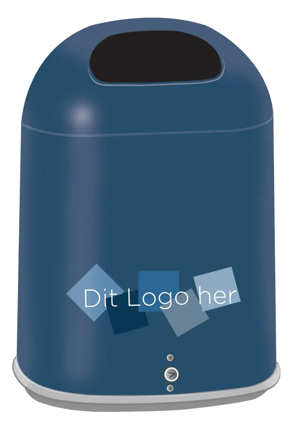 DUTRA Logo til skraldespand selvklæbende