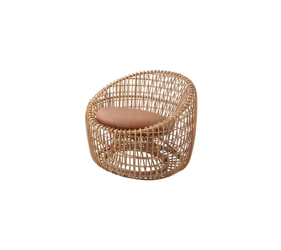 Cane-Line Nest round stol natural rattan