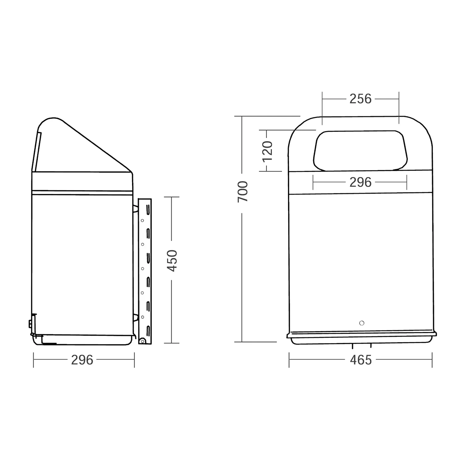 DUTRA Pandora 70 l havekrukke 70 liter stor