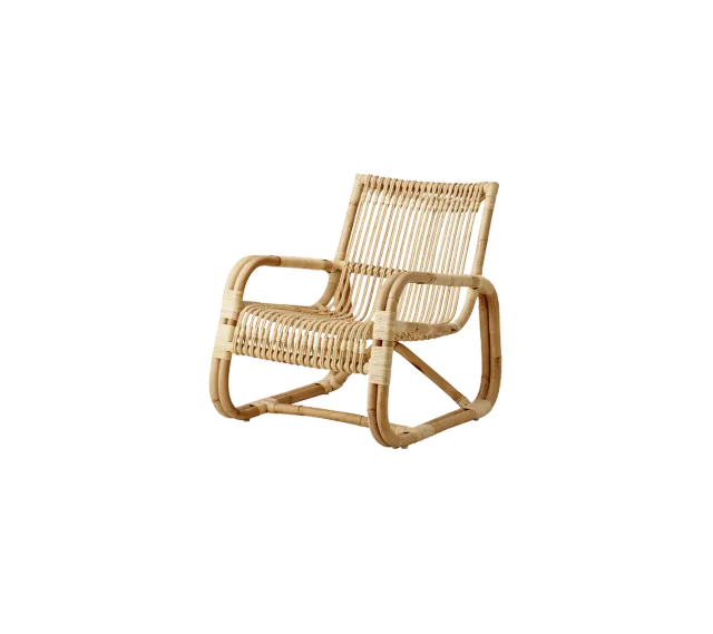 Cane-Line Curve loungestol natural rattan indendørs