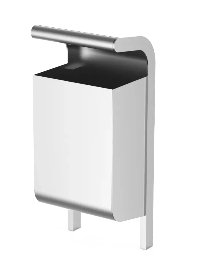 DUTRA Hockey affaldsspand 33 liter udendørs