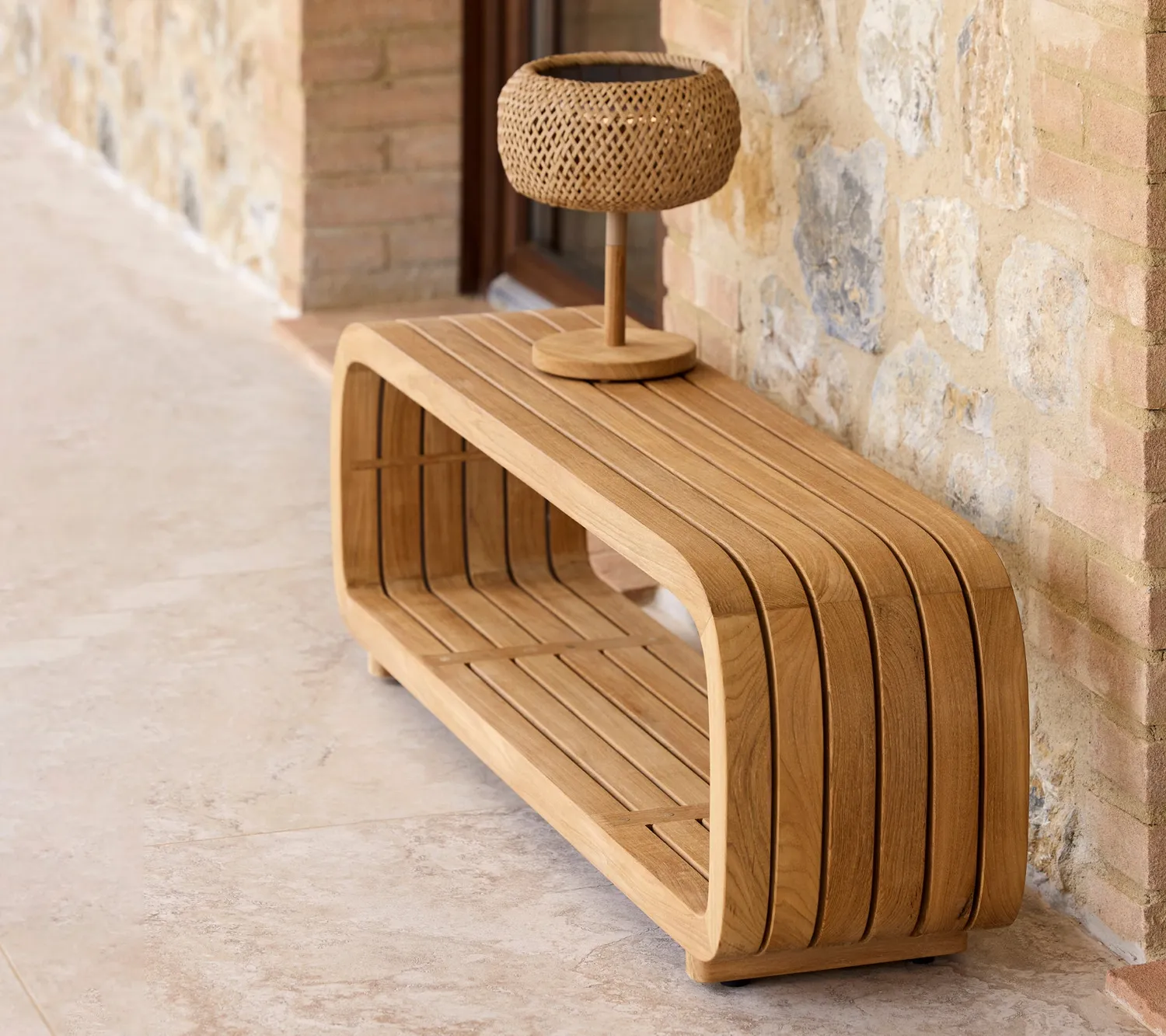Cane-Line Mellow sofabord Teak til lounge