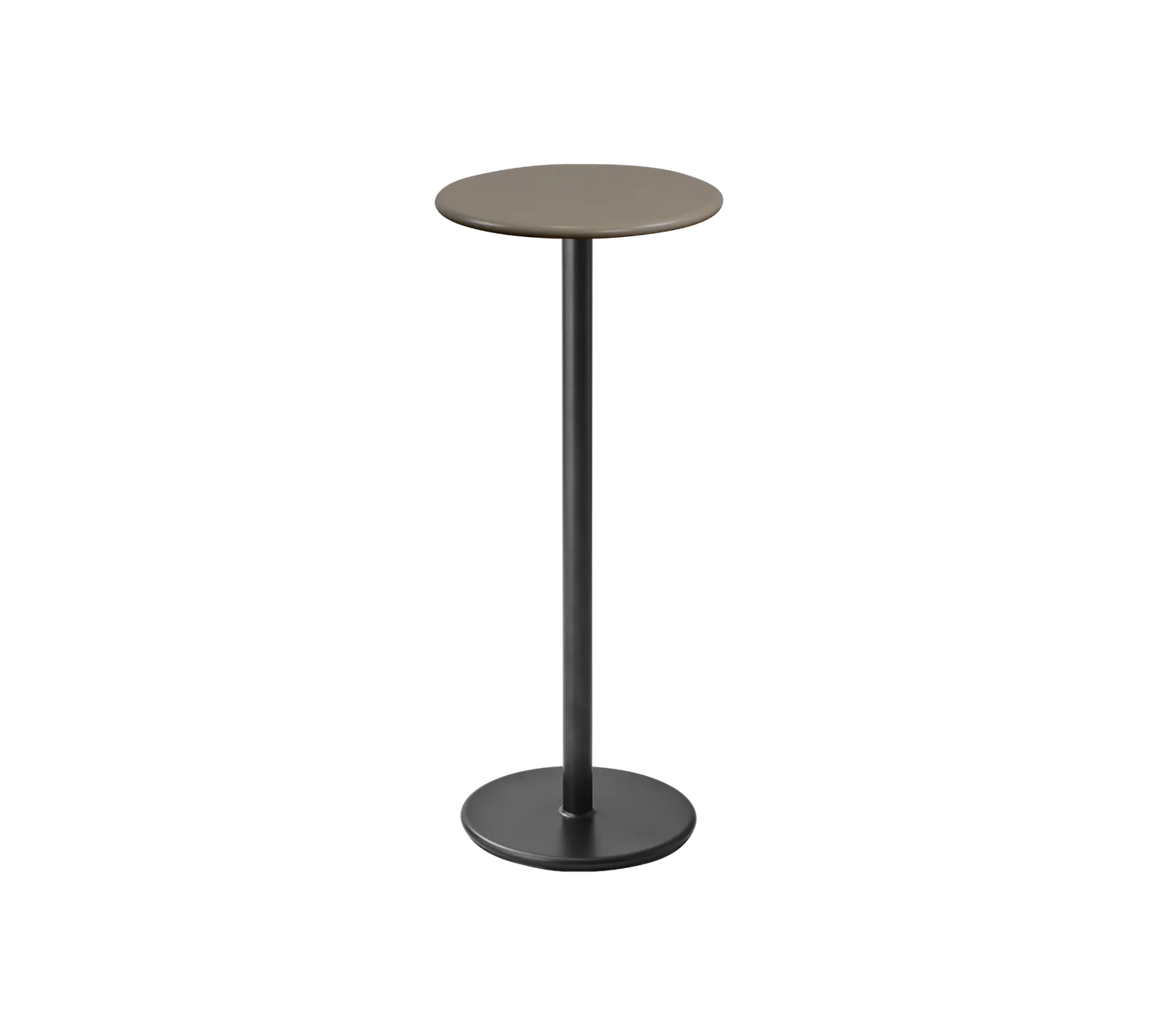 Cane-Line Go barbord 45 cm lava grey aluminium