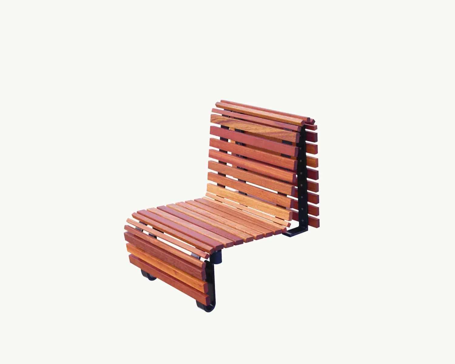 GH Form Klipsbænk bænk mahogni 2000 mm
