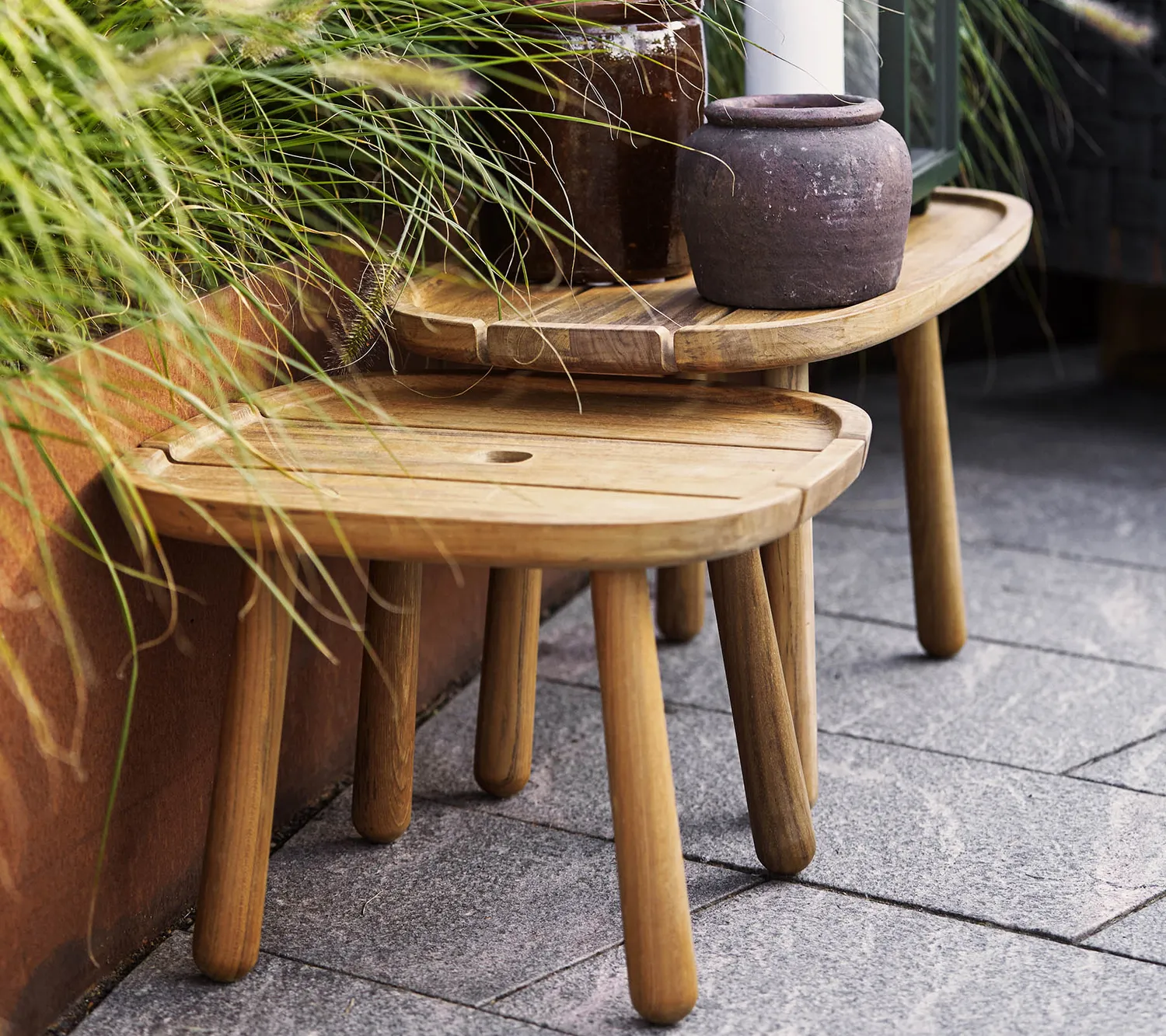 Cane-Line Royal sofabord firkantet Teak lille