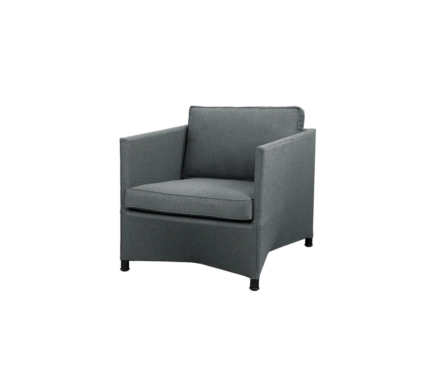 Cane-Line Diamond loungestol graphite quickdry